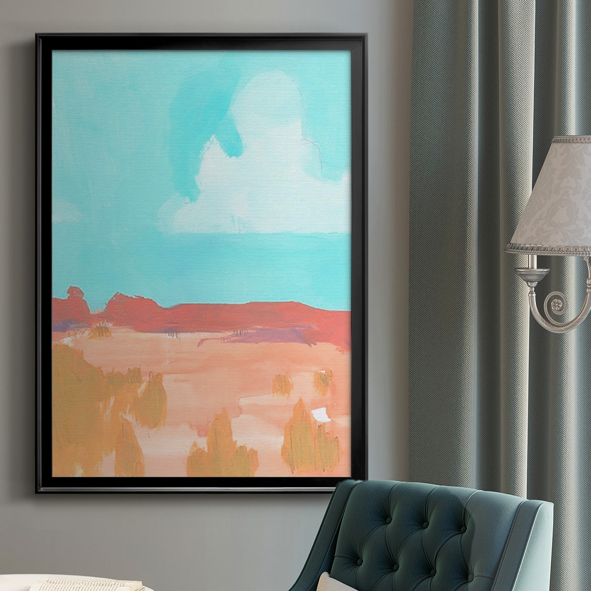 Wide Open Spaces I Premium Framed Print - Ready to Hang