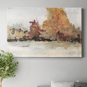 The Autumn View II Premium Gallery Wrapped Canvas - Ready to Hang
