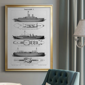 Industrial Ship Premium Framed Print - Ready to Hang