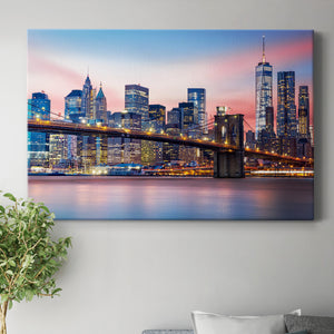 Brooklyn Bridge Premium Gallery Wrapped Canvas - Ready to Hang