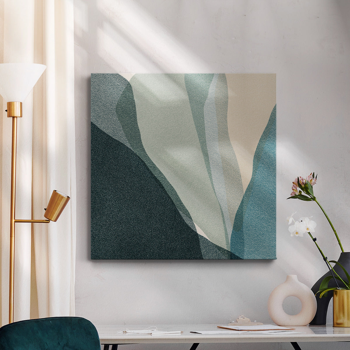Aura Overlay I-Premium Gallery Wrapped Canvas - Ready to Hang