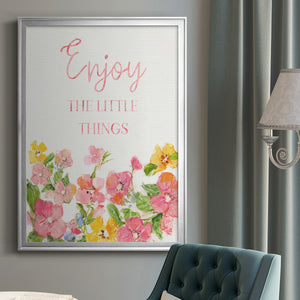 Little Things Premium Framed Print - Ready to Hang