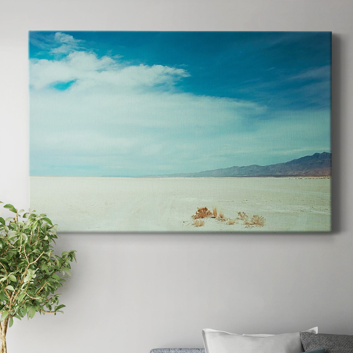 Salt Flat Walk I Premium Gallery Wrapped Canvas - Ready to Hang