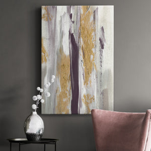 Tumultuous Amethyst II Premium Gallery Wrapped Canvas - Ready to Hang