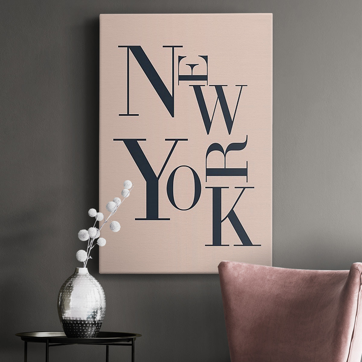 City Center Type I Premium Gallery Wrapped Canvas - Ready to Hang
