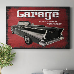 The Garage Premium Gallery Wrapped Canvas - Ready to Hang