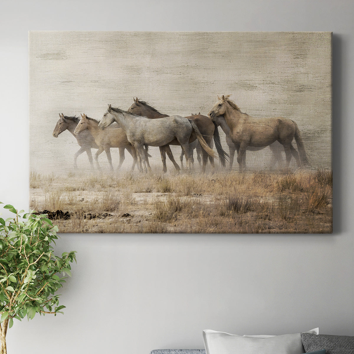 Roaming Free Premium Gallery Wrapped Canvas - Ready to Hang