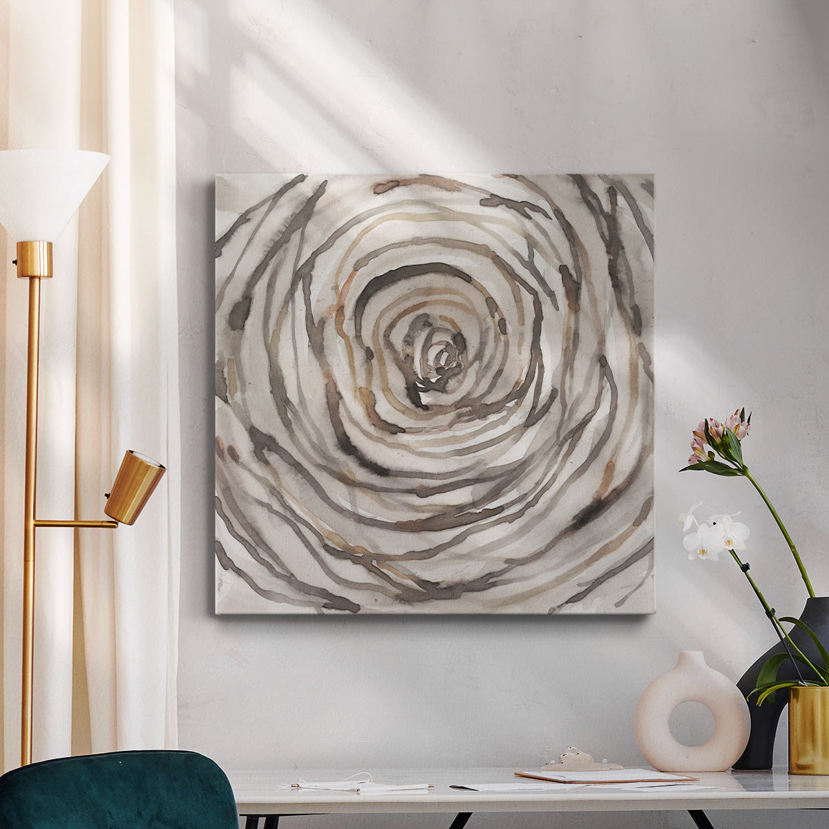 Twisted Branch I-Premium Gallery Wrapped Canvas - Ready to Hang