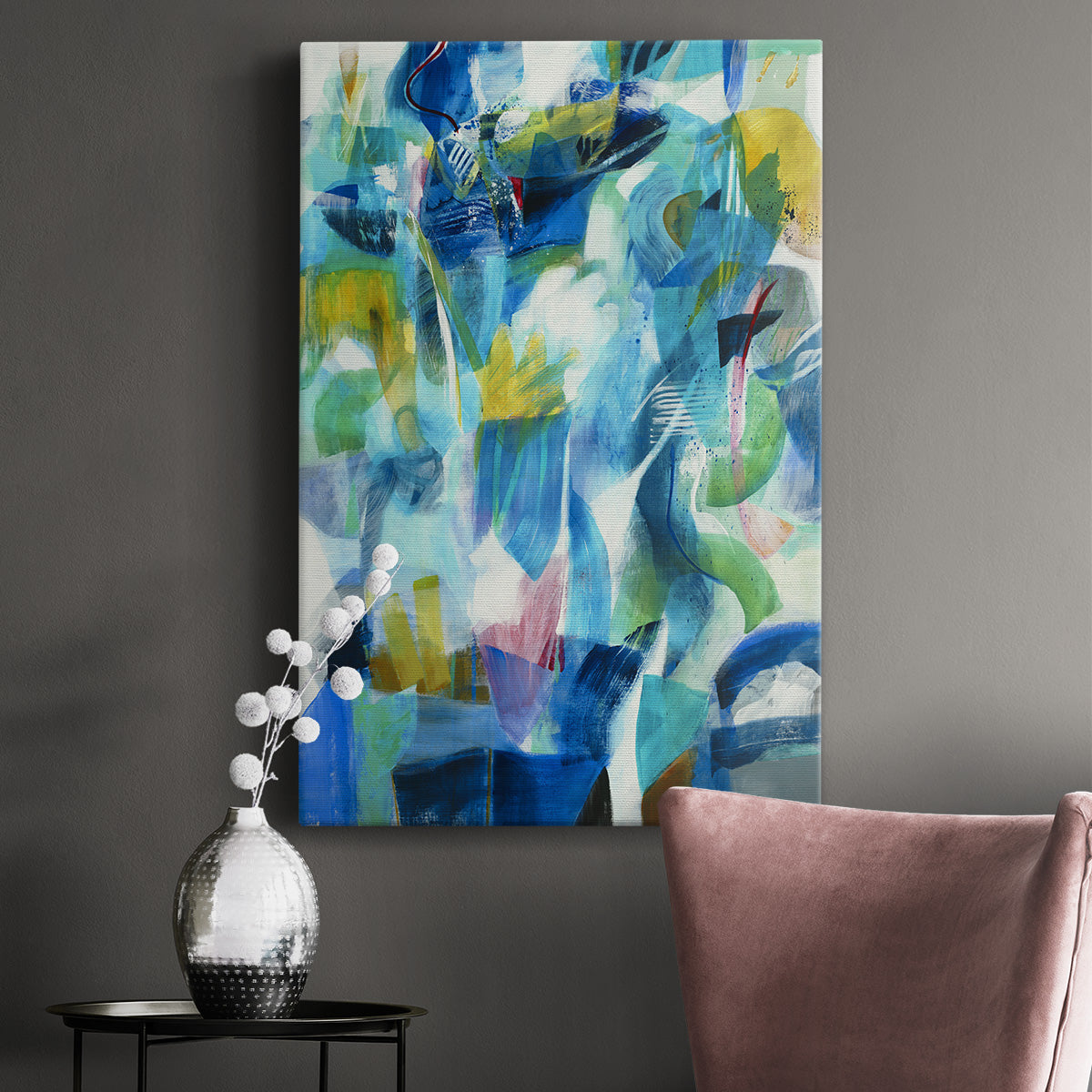 Green Passage Premium Gallery Wrapped Canvas - Ready to Hang
