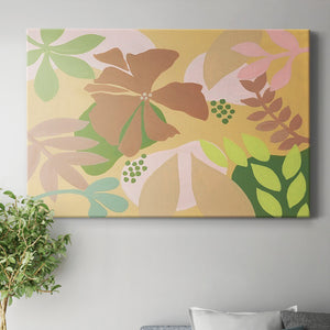 Neutral Blooms IV Premium Gallery Wrapped Canvas - Ready to Hang
