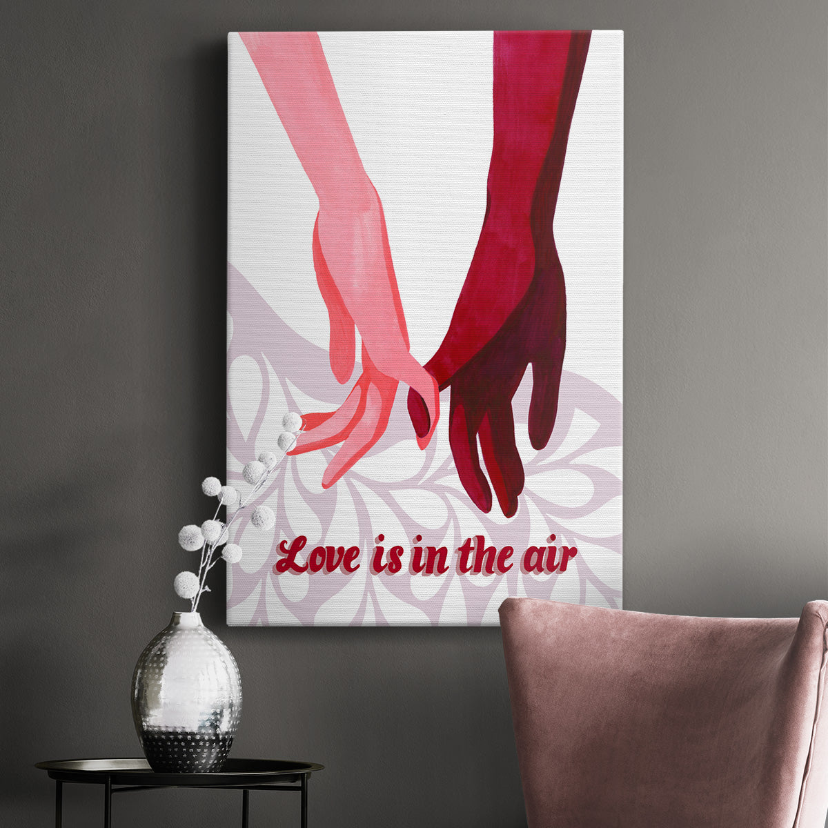 Groovy Love II Premium Gallery Wrapped Canvas - Ready to Hang