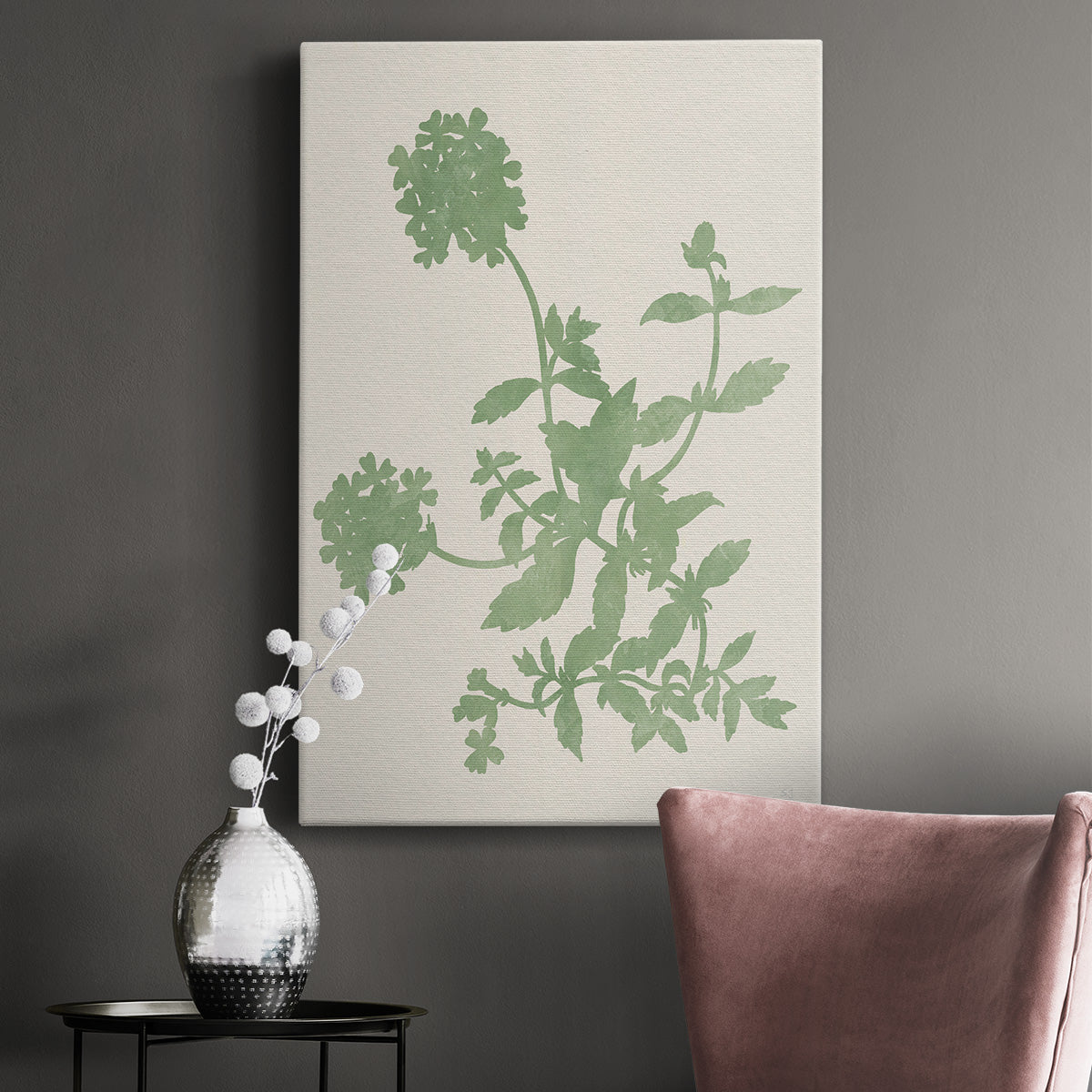 Vintage Garden II Premium Gallery Wrapped Canvas - Ready to Hang