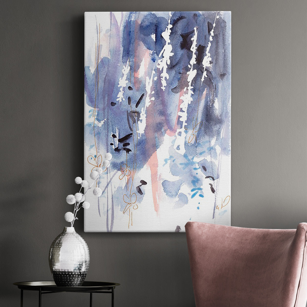 Late Night Breeze III Premium Gallery Wrapped Canvas - Ready to Hang