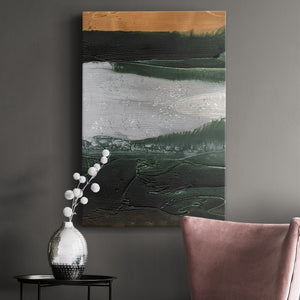 Embellished Coastal Plain II Premium Gallery Wrapped Canvas - Ready to Hang