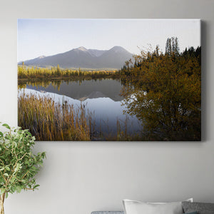 Low Light on Vermillion Premium Gallery Wrapped Canvas - Ready to Hang