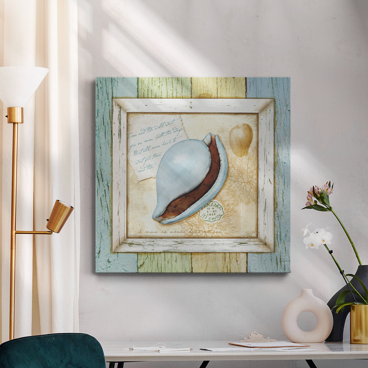 Sea Treasures IV-Premium Gallery Wrapped Canvas - Ready to Hang