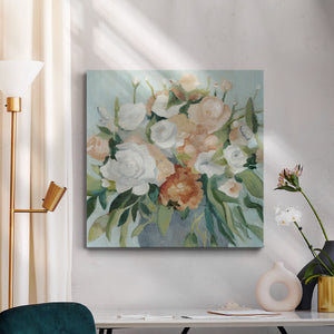 Soft Pastel Bouquet I-Premium Gallery Wrapped Canvas - Ready to Hang