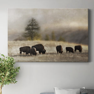 Ridge Grazing Premium Gallery Wrapped Canvas - Ready to Hang