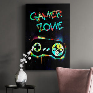 Gamer Tag IV Premium Gallery Wrapped Canvas - Ready to Hang