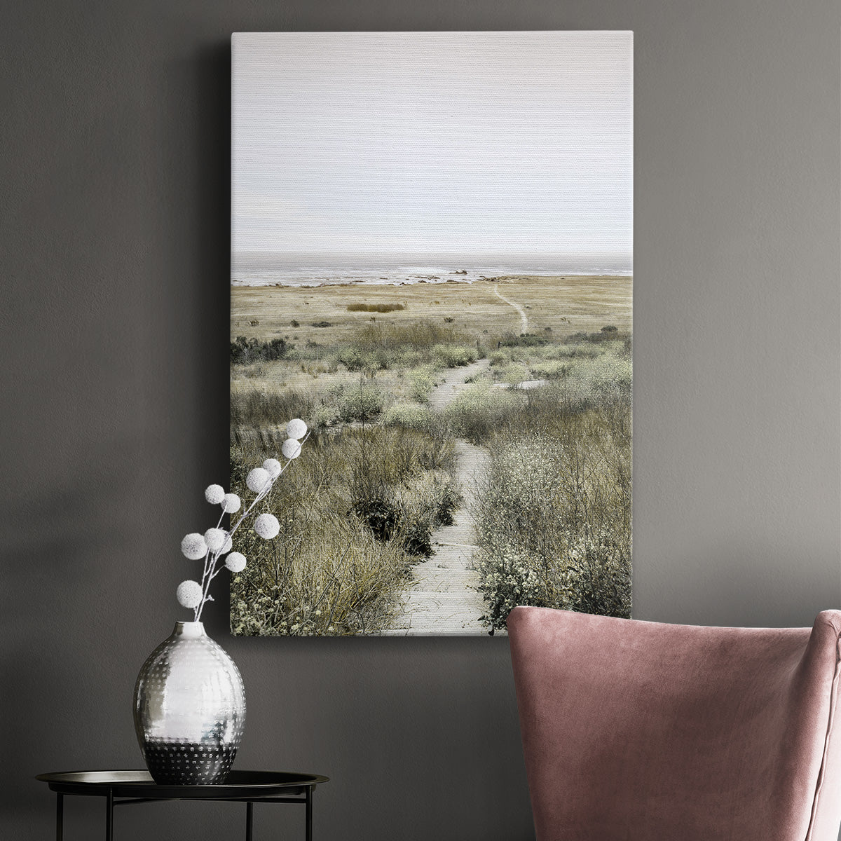 Footpath to Paradise Premium Gallery Wrapped Canvas - Ready to Hang