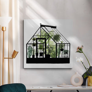 Glass House I-Premium Gallery Wrapped Canvas - Ready to Hang