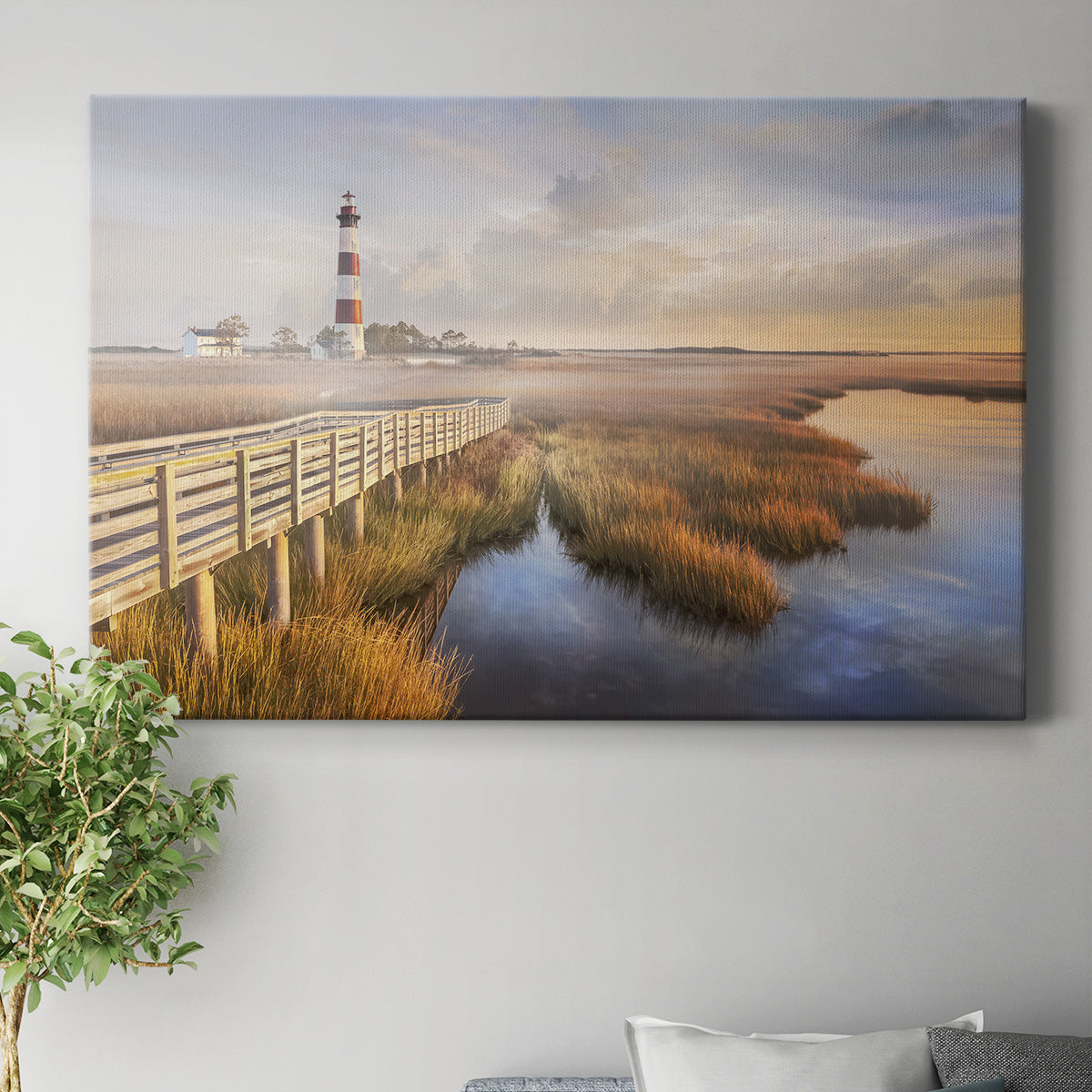 Private Path II Premium Gallery Wrapped Canvas - Ready to Hang