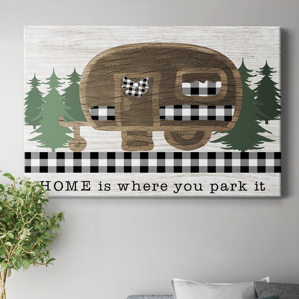 Park It Premium Gallery Wrapped Canvas - Ready to Hang