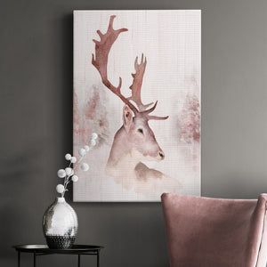 Blush Deer - Canvas Art Print