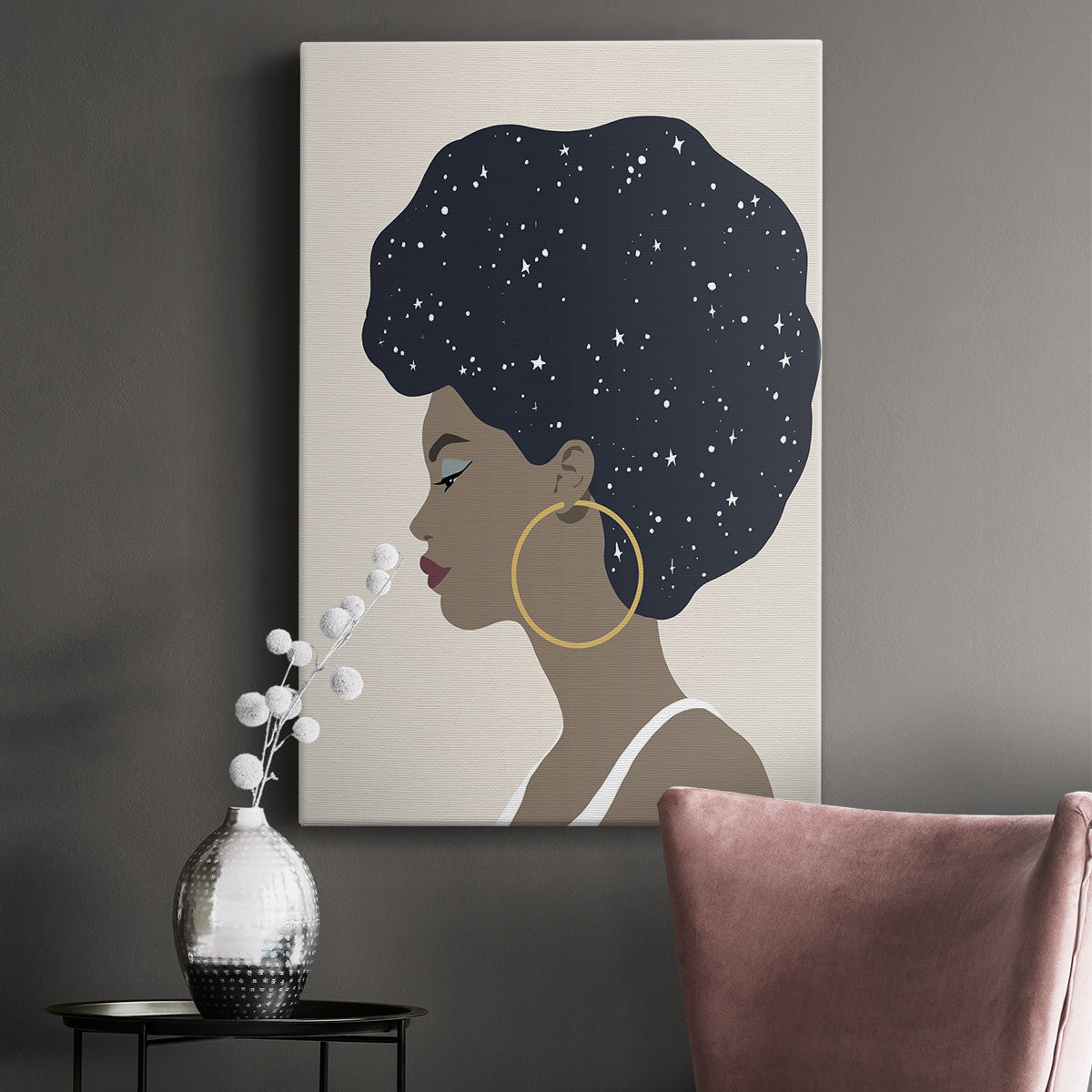 Heavenly Hair I Premium Gallery Wrapped Canvas - Ready to Hang