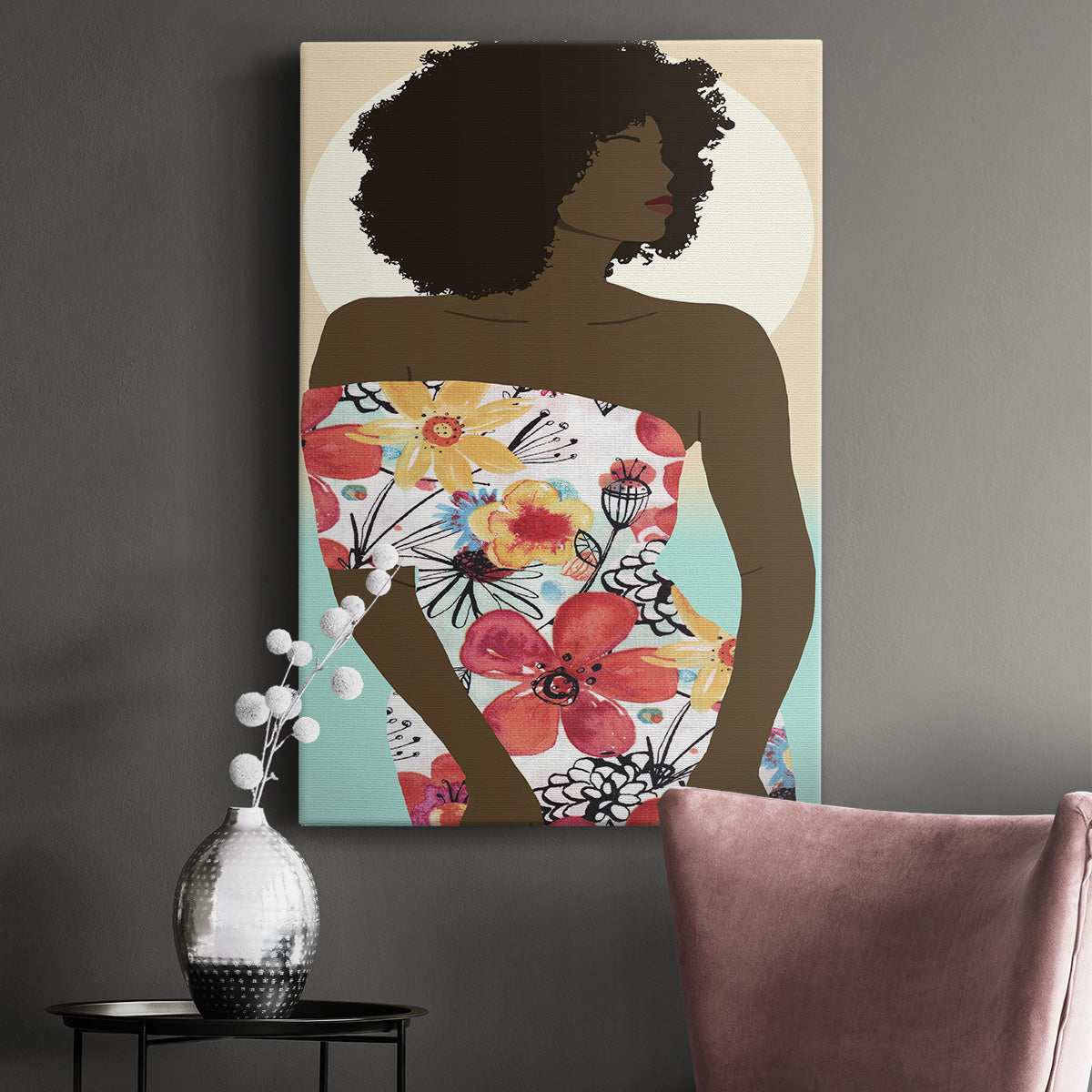 You Go Woman II Premium Gallery Wrapped Canvas - Ready to Hang