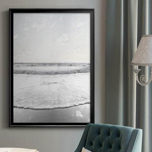 Serene Shore Premium Framed Print - Ready to Hang