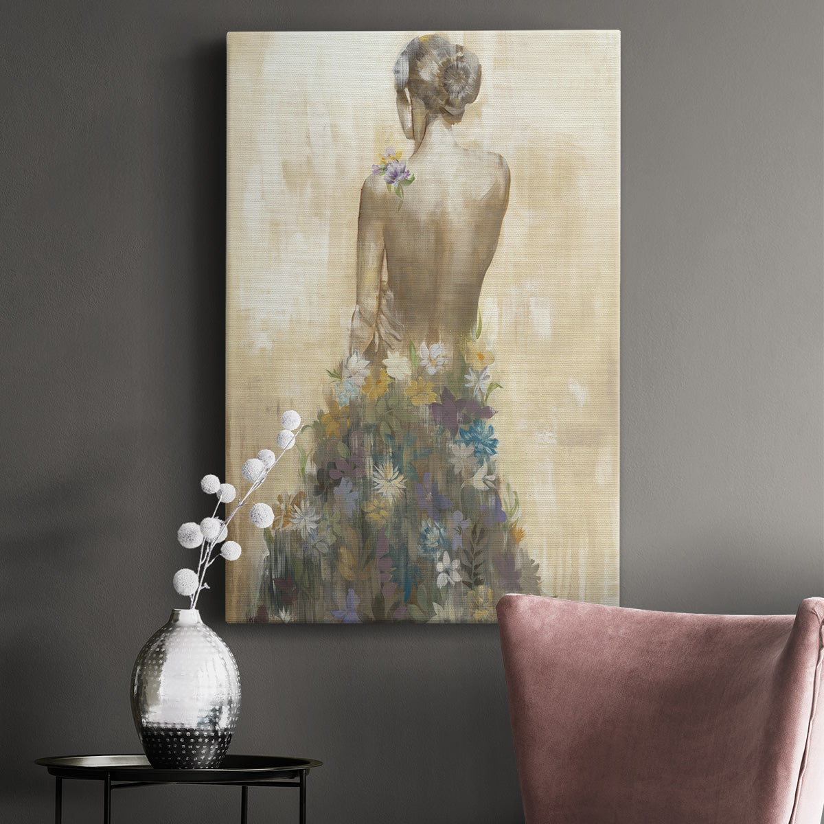 Garden Gown Premium Gallery Wrapped Canvas - Ready to Hang