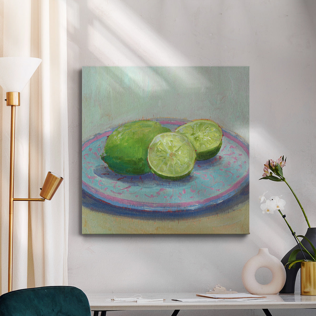 Still Citrus II-Premium Gallery Wrapped Canvas - Ready to Hang