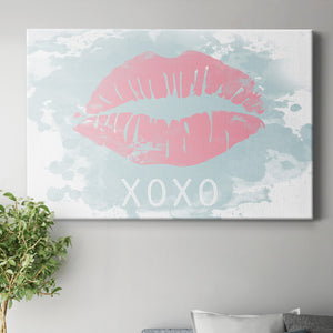 XOXO in Color Premium Gallery Wrapped Canvas - Ready to Hang