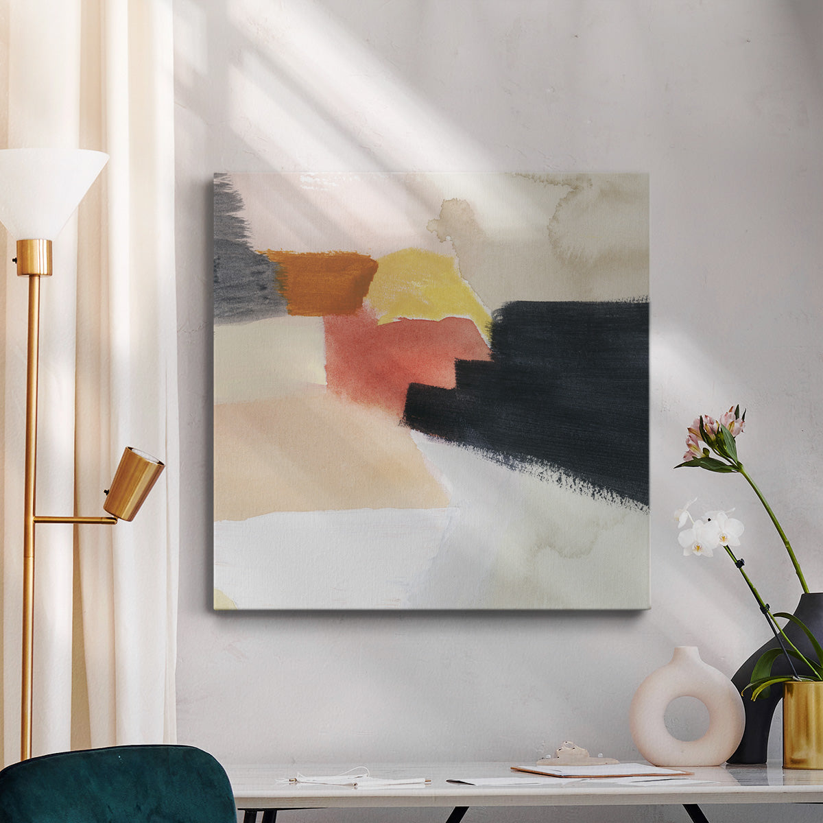 Sunset Movement II-Premium Gallery Wrapped Canvas - Ready to Hang
