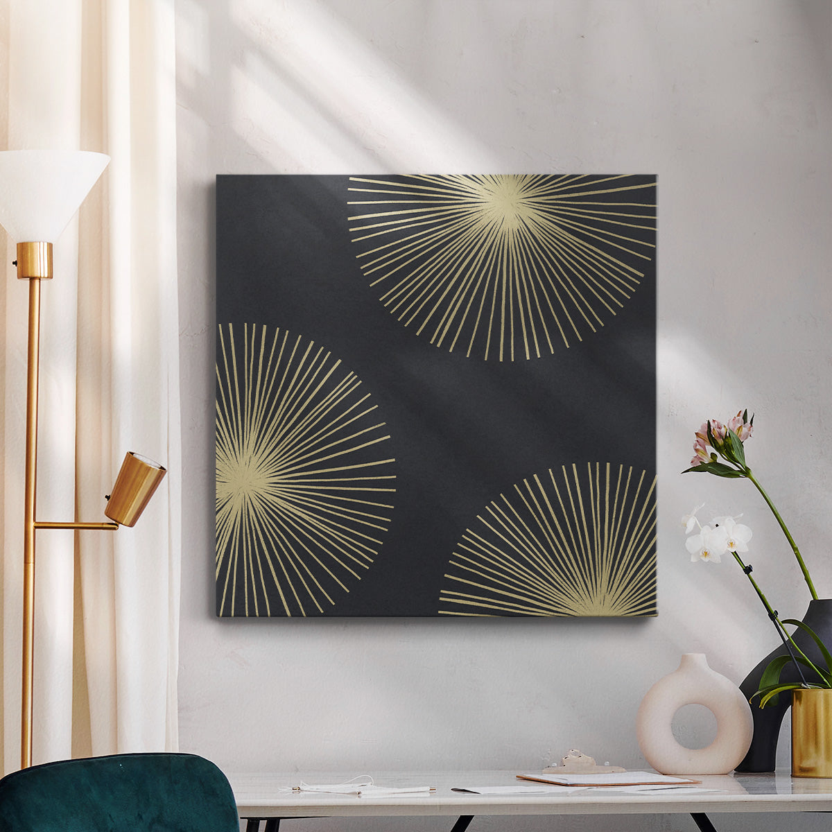 Bursts II-Premium Gallery Wrapped Canvas - Ready to Hang