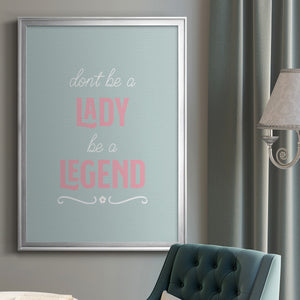 Lady Legend Premium Framed Print - Ready to Hang