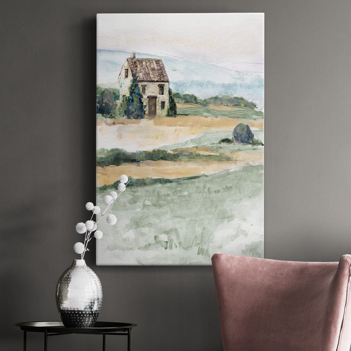 On the Countryside I Premium Gallery Wrapped Canvas - Ready to Hang