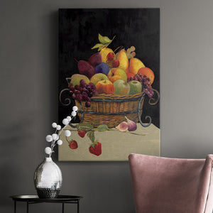 Fruit Basket I Revisit Premium Gallery Wrapped Canvas - Ready to Hang