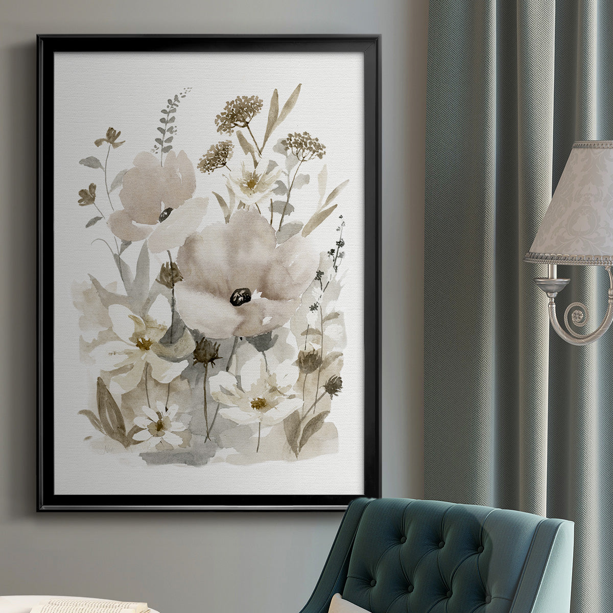 Neutral Nature II Premium Framed Print - Ready to Hang