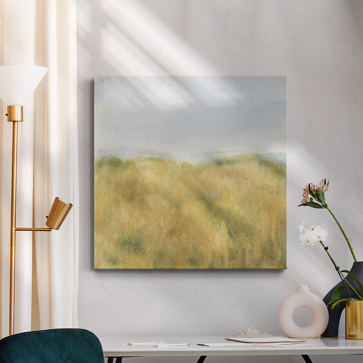 Wheat Fields II-Premium Gallery Wrapped Canvas - Ready to Hang