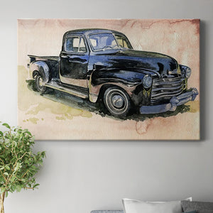 Antique Pickup II Premium Gallery Wrapped Canvas - Ready to Hang