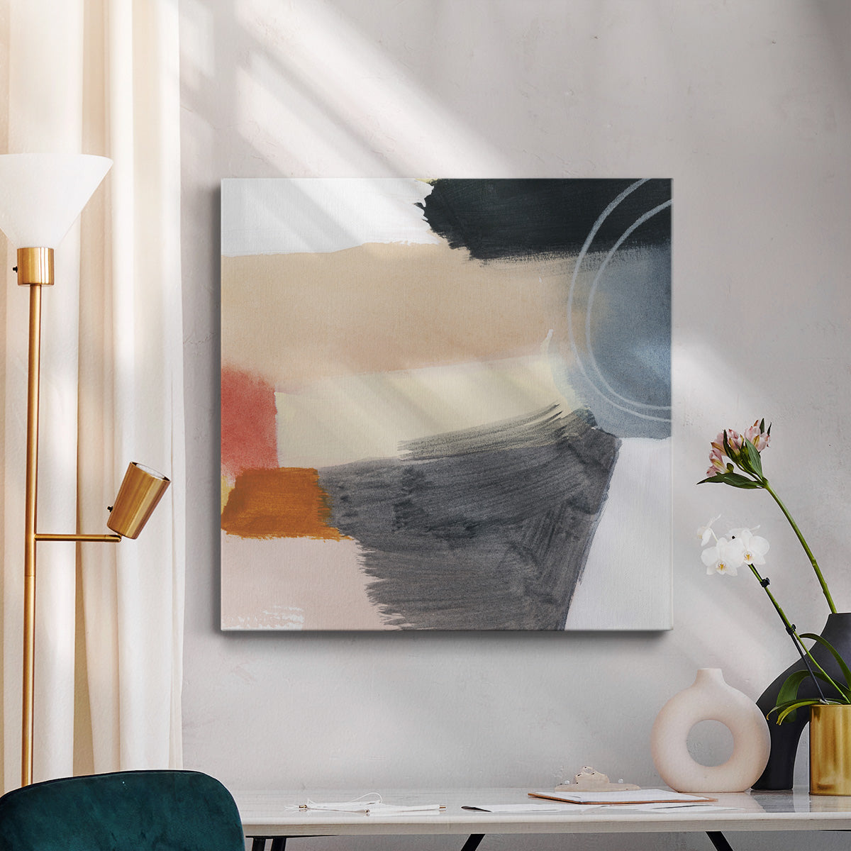 Sunset Movement III-Premium Gallery Wrapped Canvas - Ready to Hang