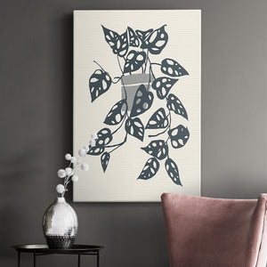 Growing Leaves II Premium Gallery Wrapped Canvas - Ready to Hang