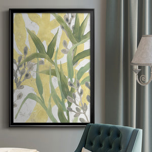 Sea Grass Fresco III Premium Framed Print - Ready to Hang
