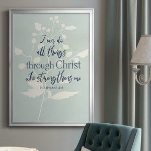 I Can Do All Things Premium Framed Print - Ready to Hang