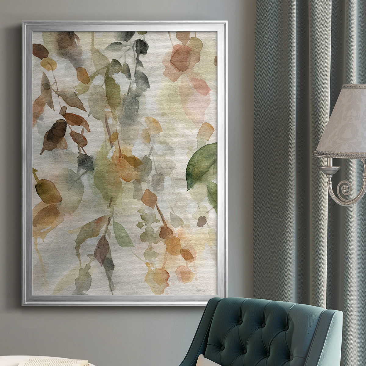 Cascading Nature II Premium Framed Print - Ready to Hang