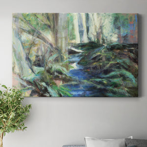 Rambling Blues Premium Gallery Wrapped Canvas - Ready to Hang