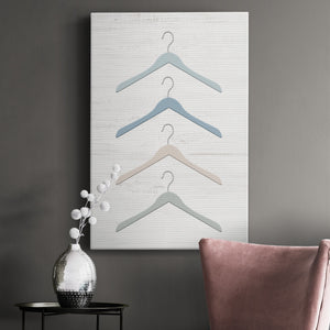Laundry Hangers Premium Gallery Wrapped Canvas - Ready to Hang