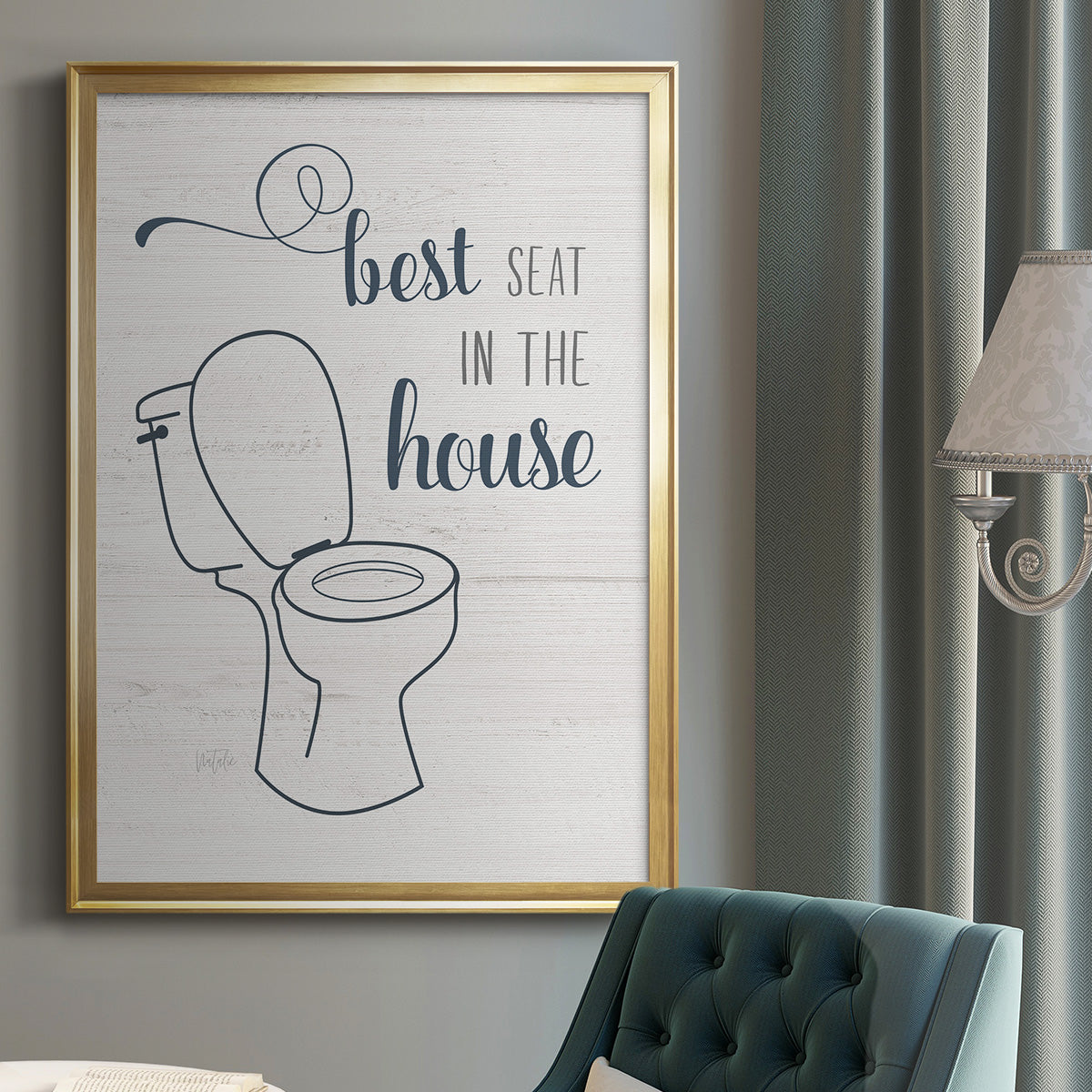 Best Seat Premium Framed Print - Ready to Hang